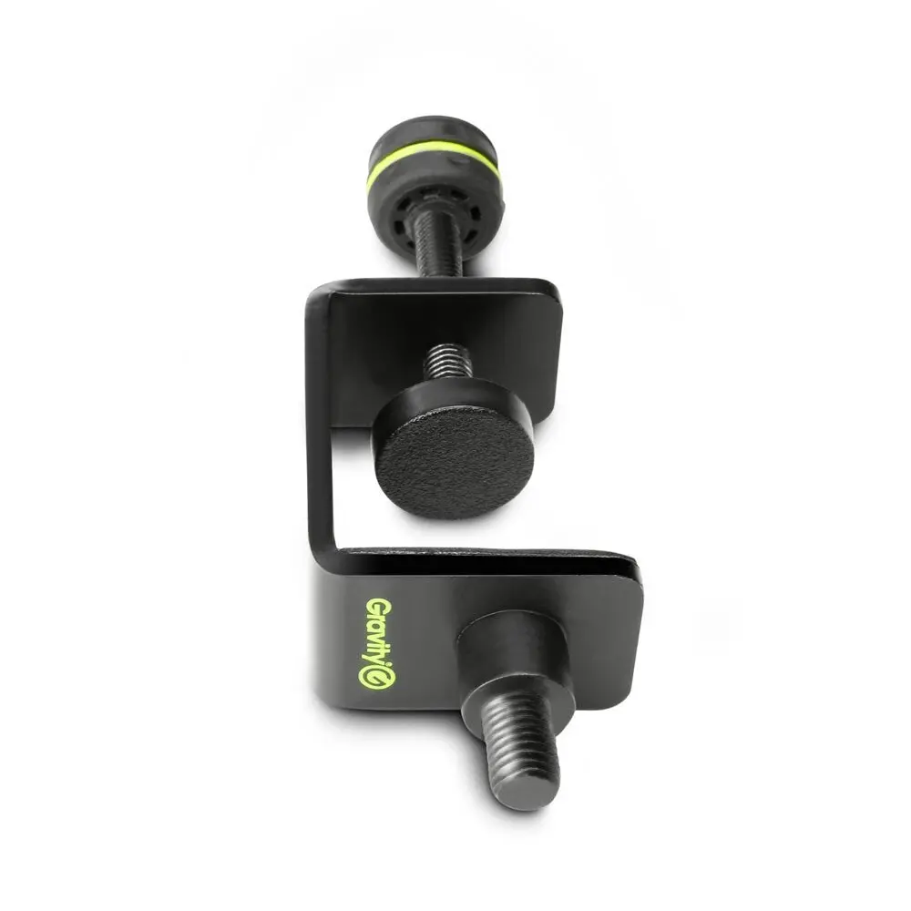 Gravity Mstm1b Table Steel Clamp Holder/Stand Accessory For Microphone Black 2