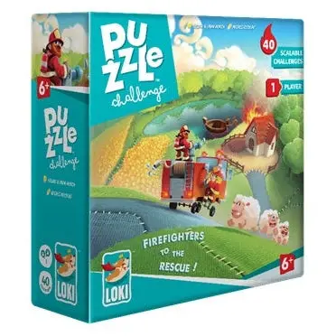 Iello Loki Puzzle Challenge Firefighters To The Rescue Game 1