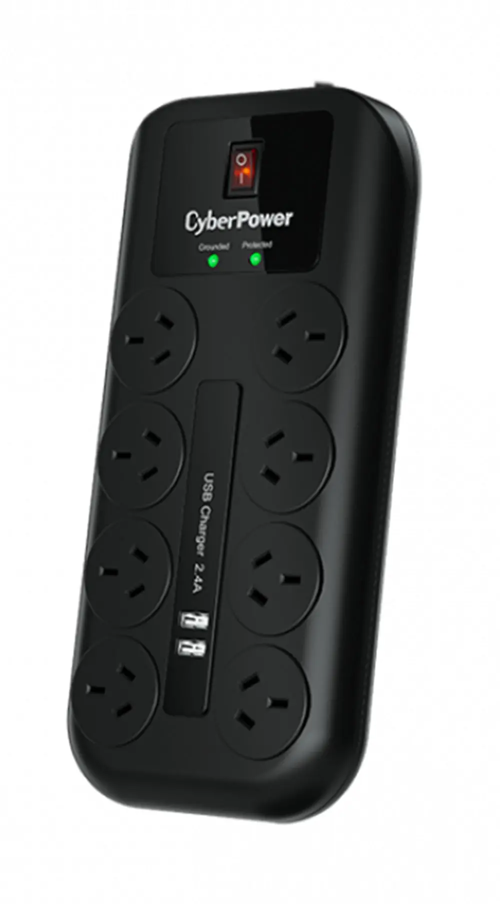 Cyberpower 8-Port Surge Protector With 2 Usb Charging Ports 3