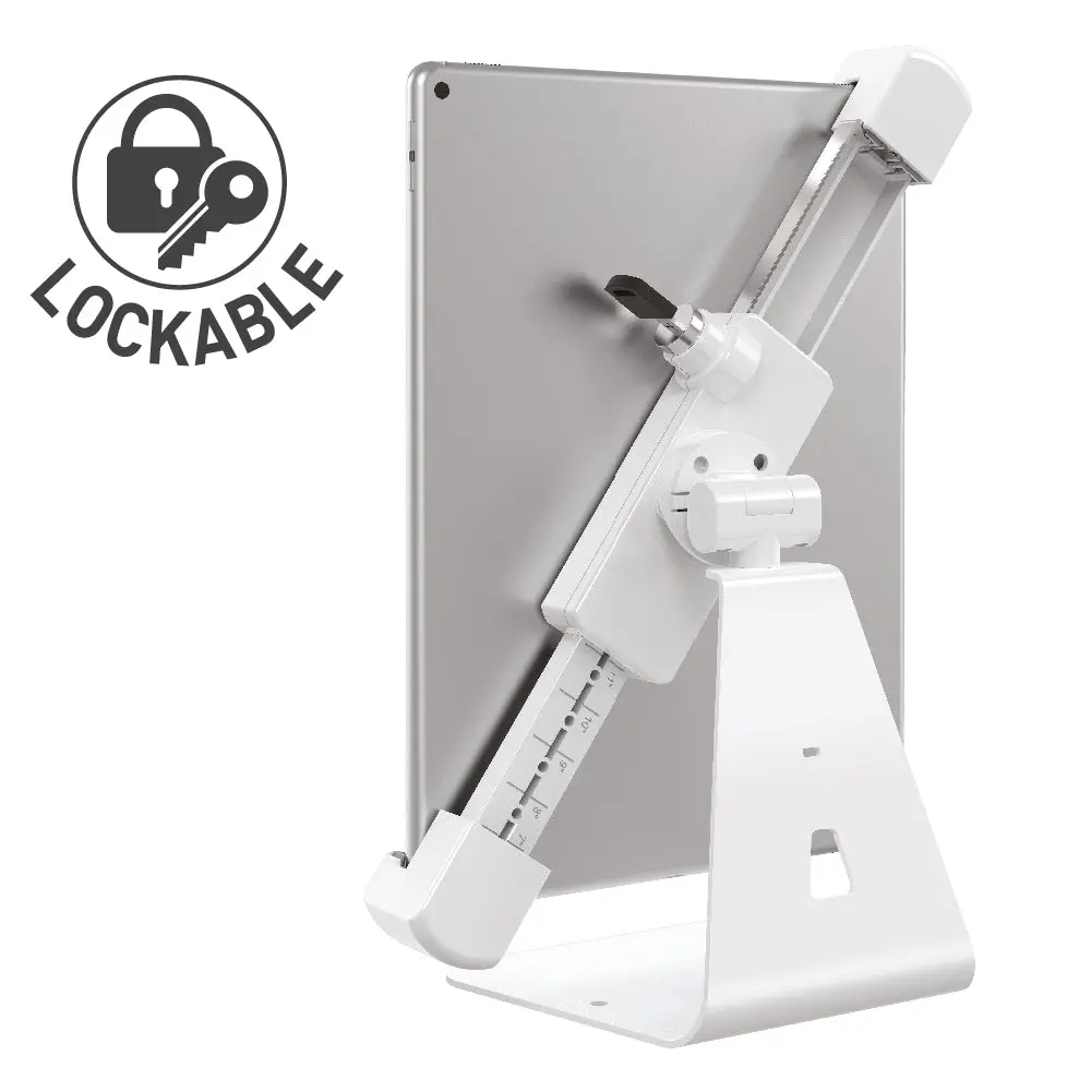 Barkan 7–14" Anti-Theft Tablet Desk Stand With 360° Rotation Swivel Tilt 2