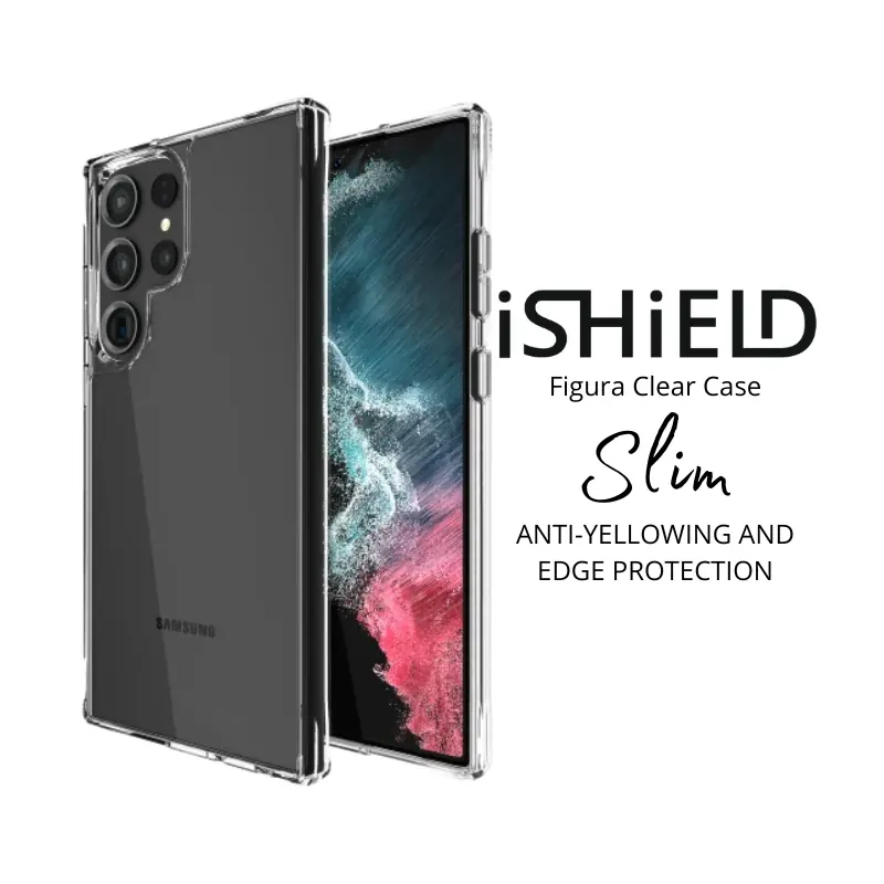 Ishield Figura Series Clear Reinforced Case Samsung S23 Ultra 1