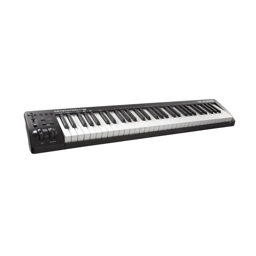 M-Audio Semi-Weighted Mk3 Keystation Electronic Keyboard Usb-Midi Connect 61 Key 1