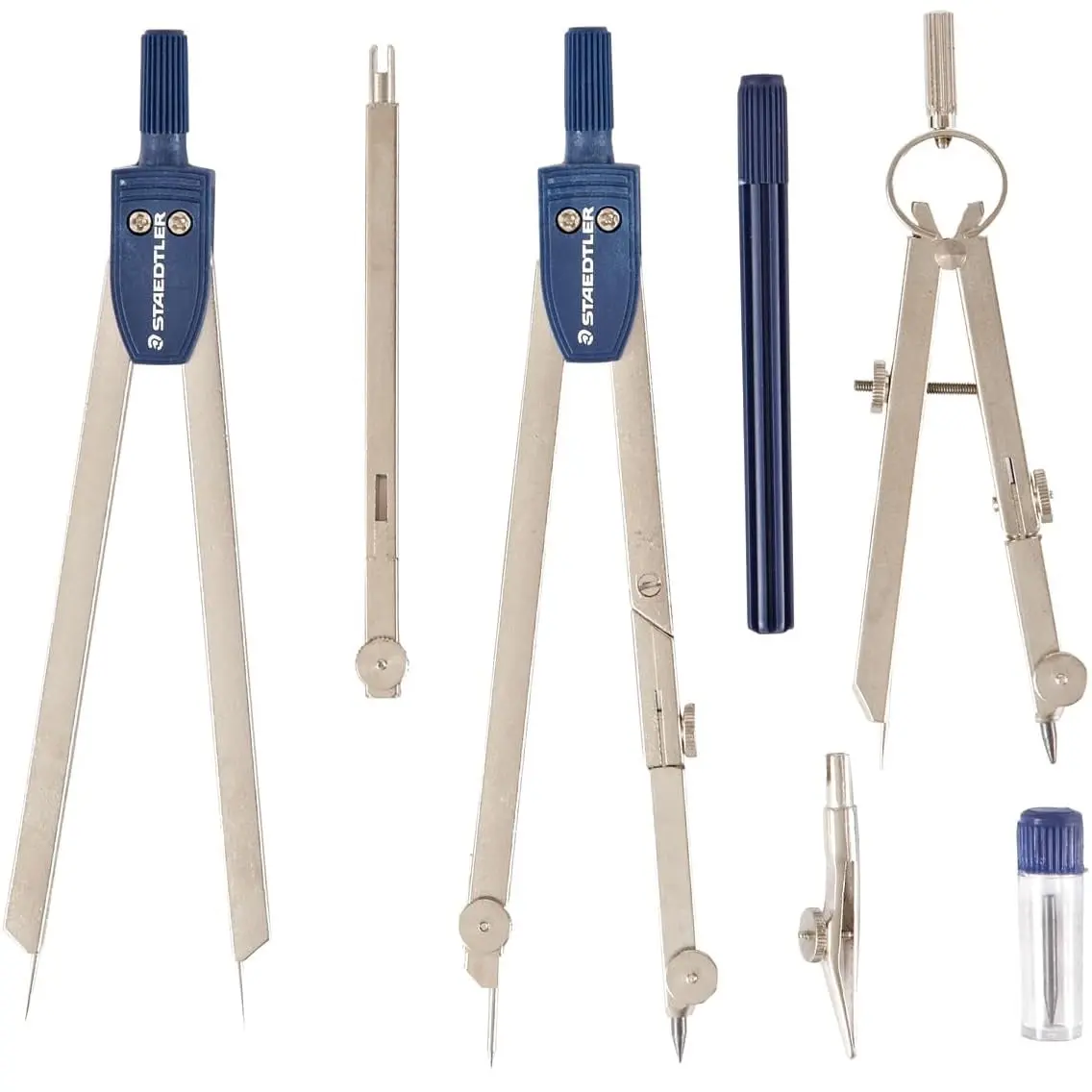 Staedtler Arco Compass Geometry Set Metal Drawing Kit Precision Technical 2