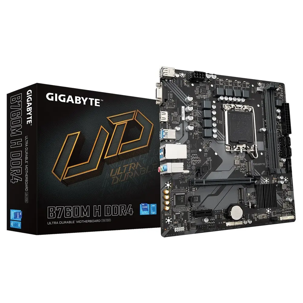 Gigabyte B760m H Ddr4 Intel Lga 1700 Motherboard 1