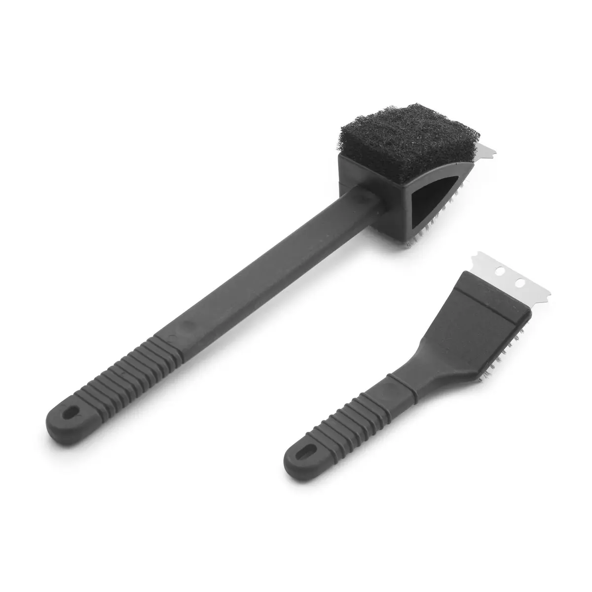 Hacienda Stainless Steel Bbq Brush And Scraper Blade 1