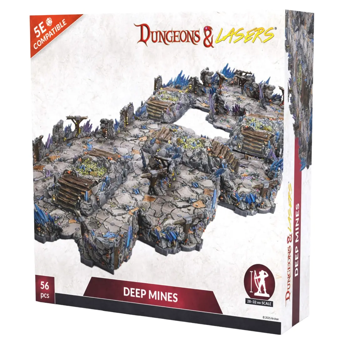 Dungeons & Lasers: Half-Height Walls Deep Mines 1