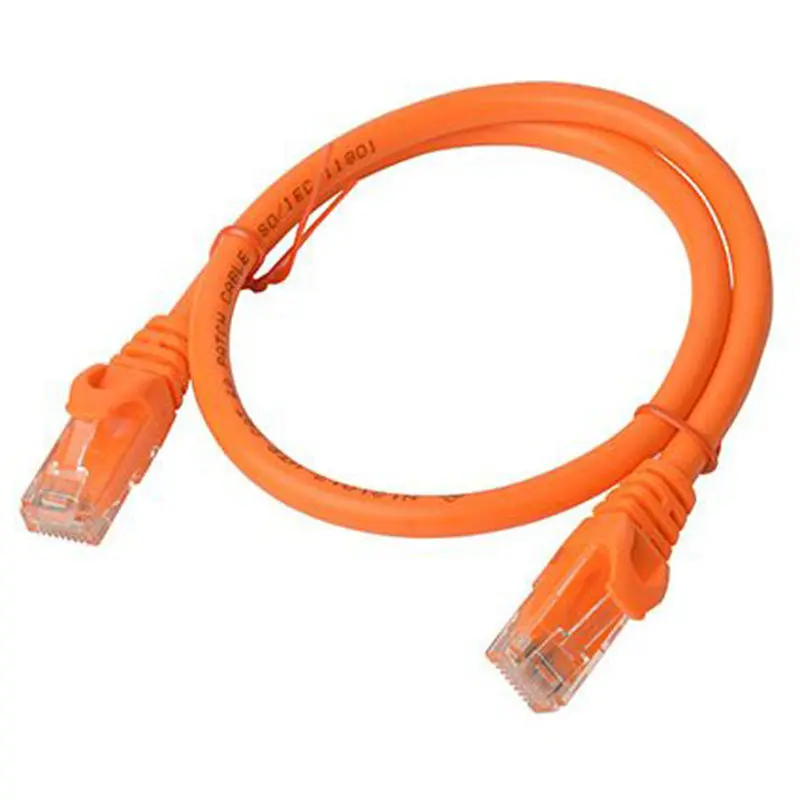 8Ware Cat 6A Utp Ethernet Cable 0.5M Orange 1