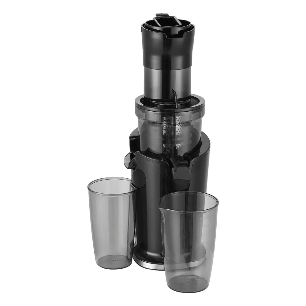Devanti Slow Juicer Cold Press Fruit Juice Extractor 200W (Black) 1