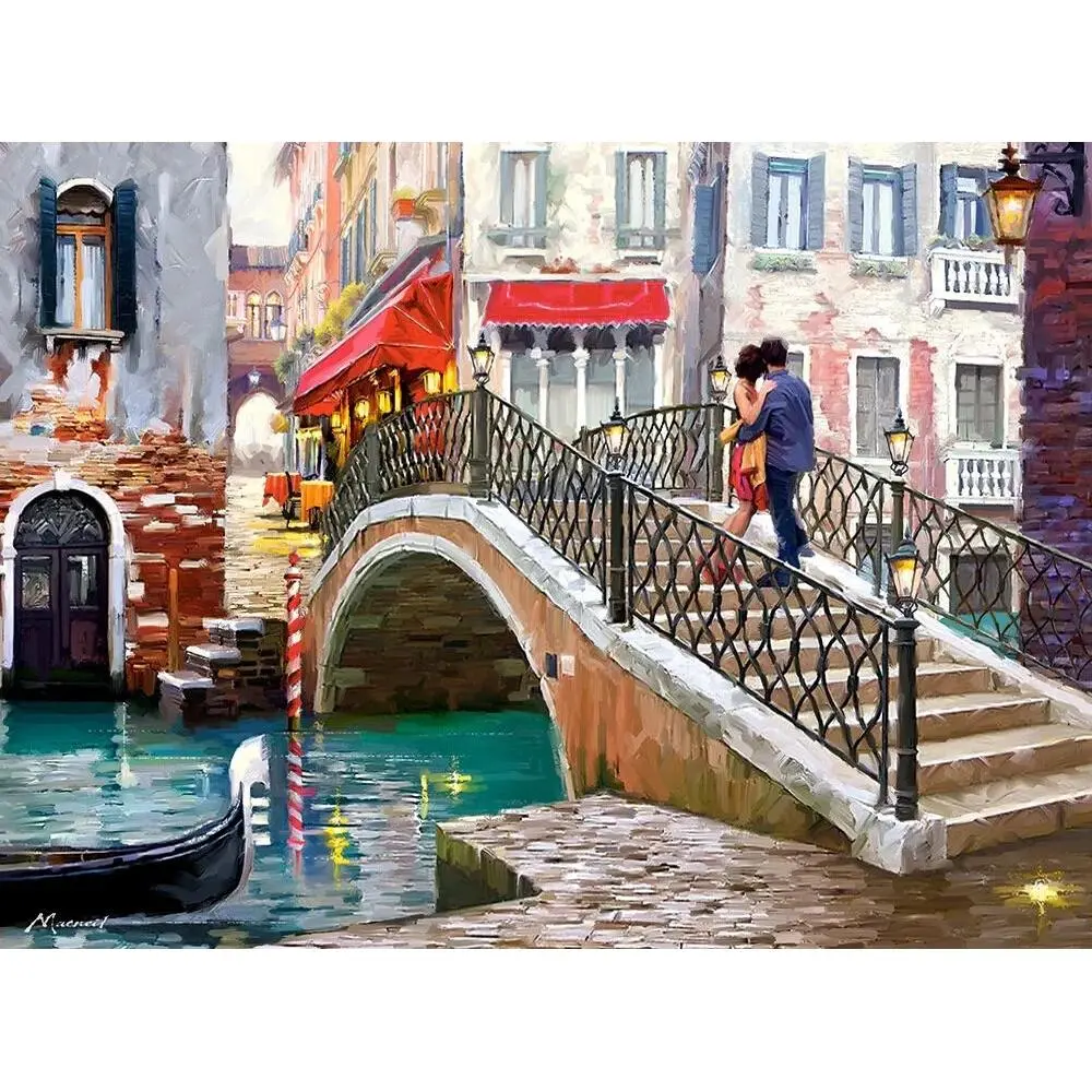 Castorland 2000-Pieces Venice Bridge Puzzle 2
