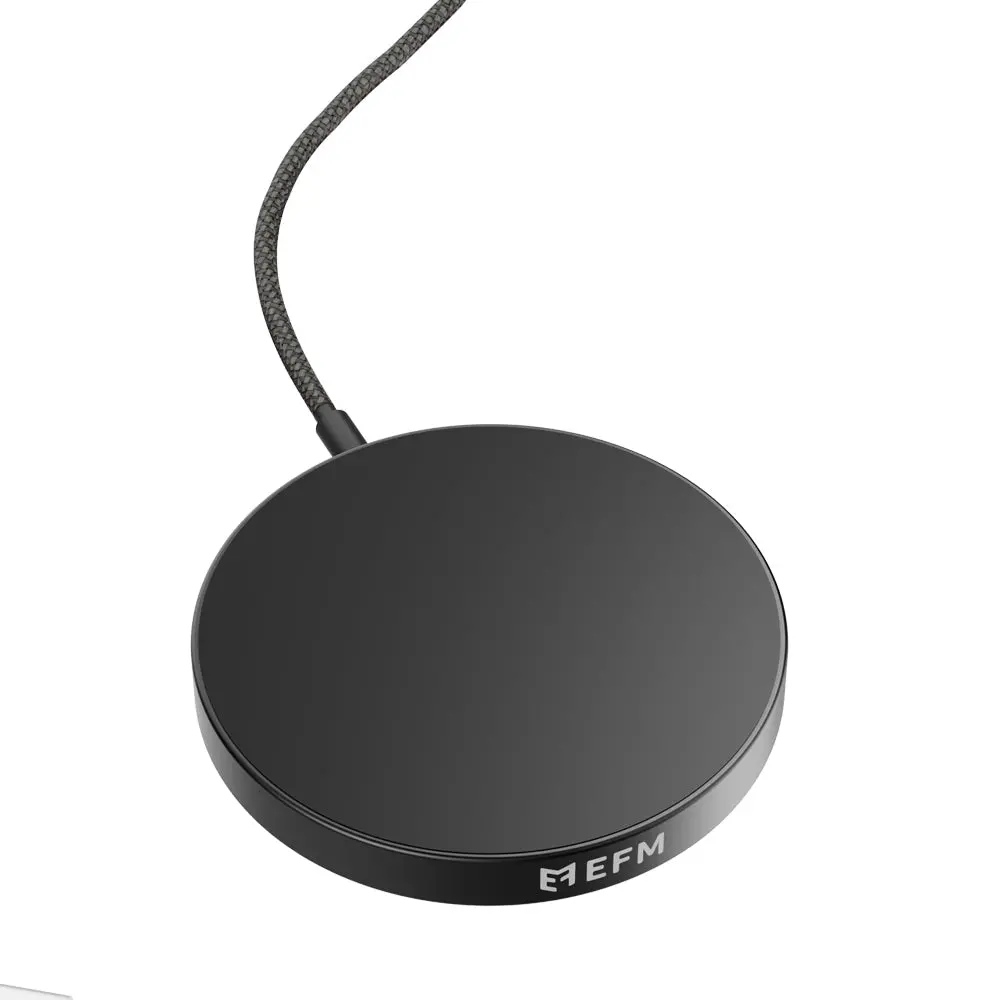 Efm Qi2 15W Wireless Charge Pad (Black) 1