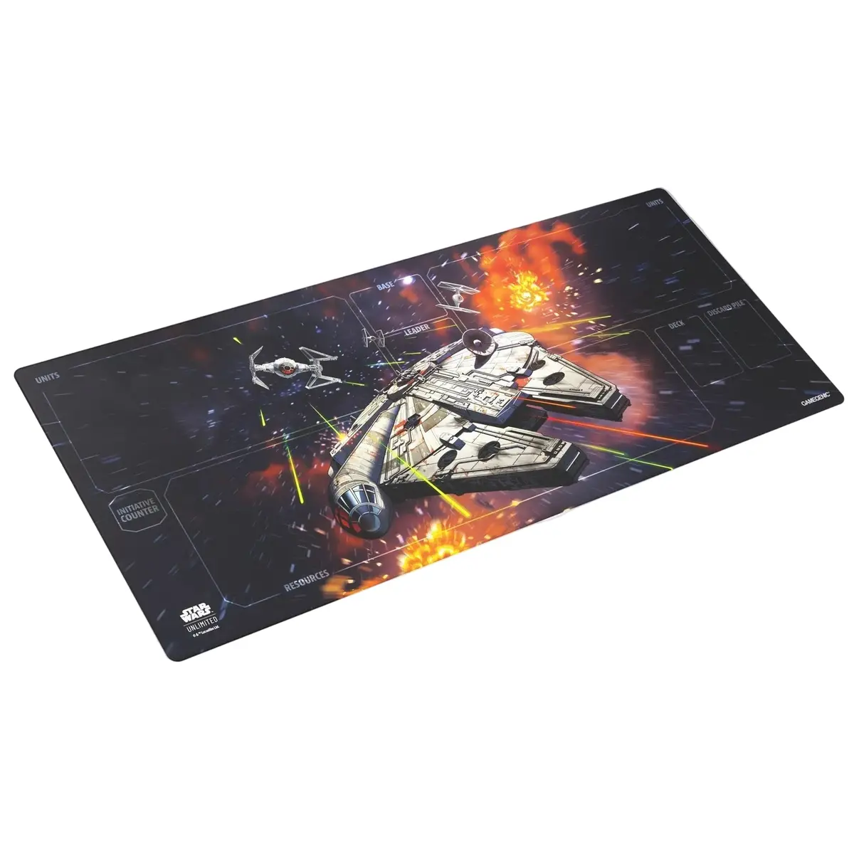 Gamegenic Star Wars Unlimited Xtra-Wide Game Mat - Millenium Falcon 1