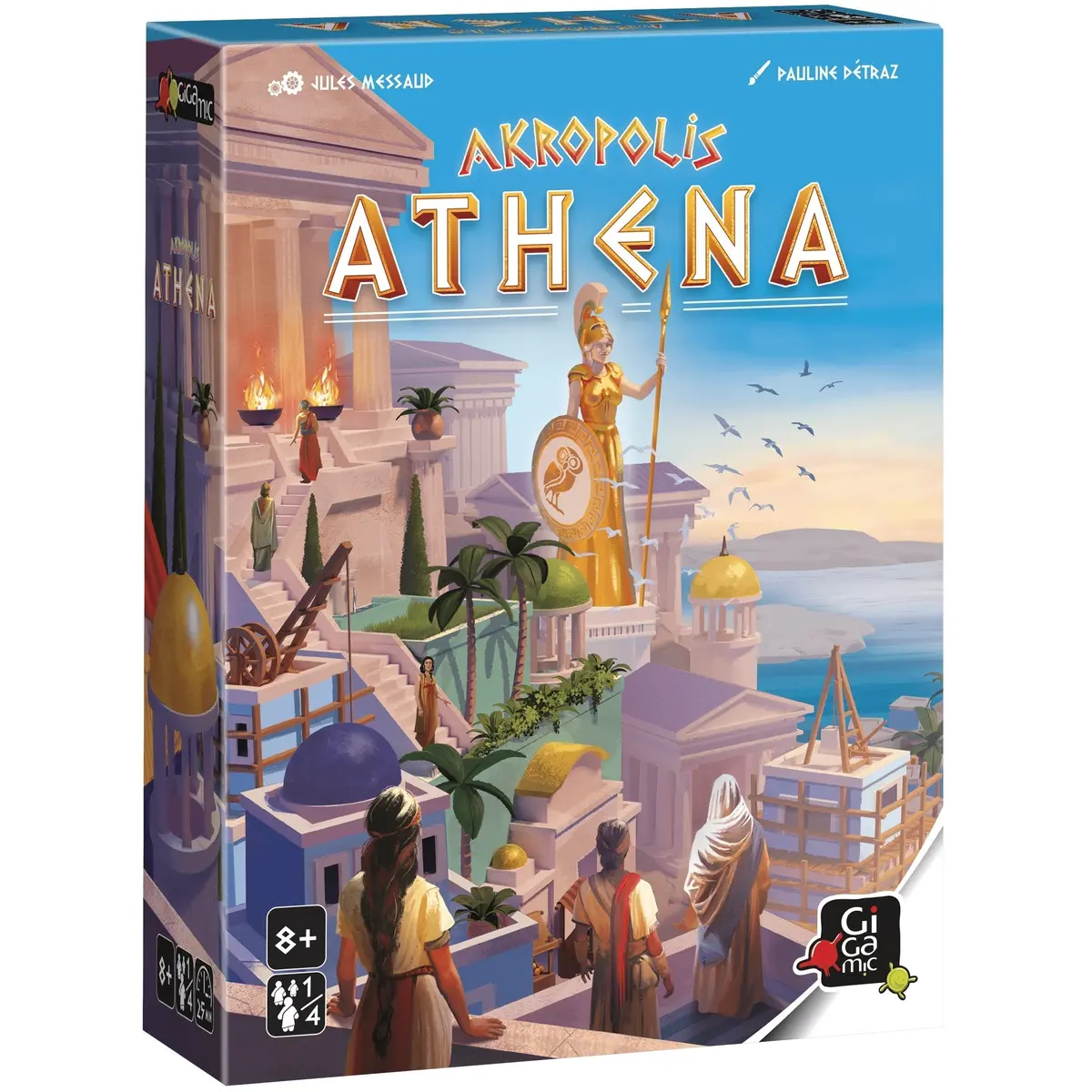 Gigamic Akropolis Athena Expansion Game 1