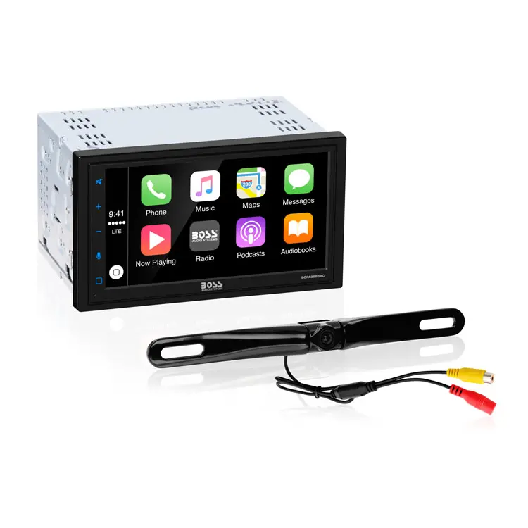 Boss Audio Bcpa9685rc Mechless Apple Carplay Android Auto With Camera 1