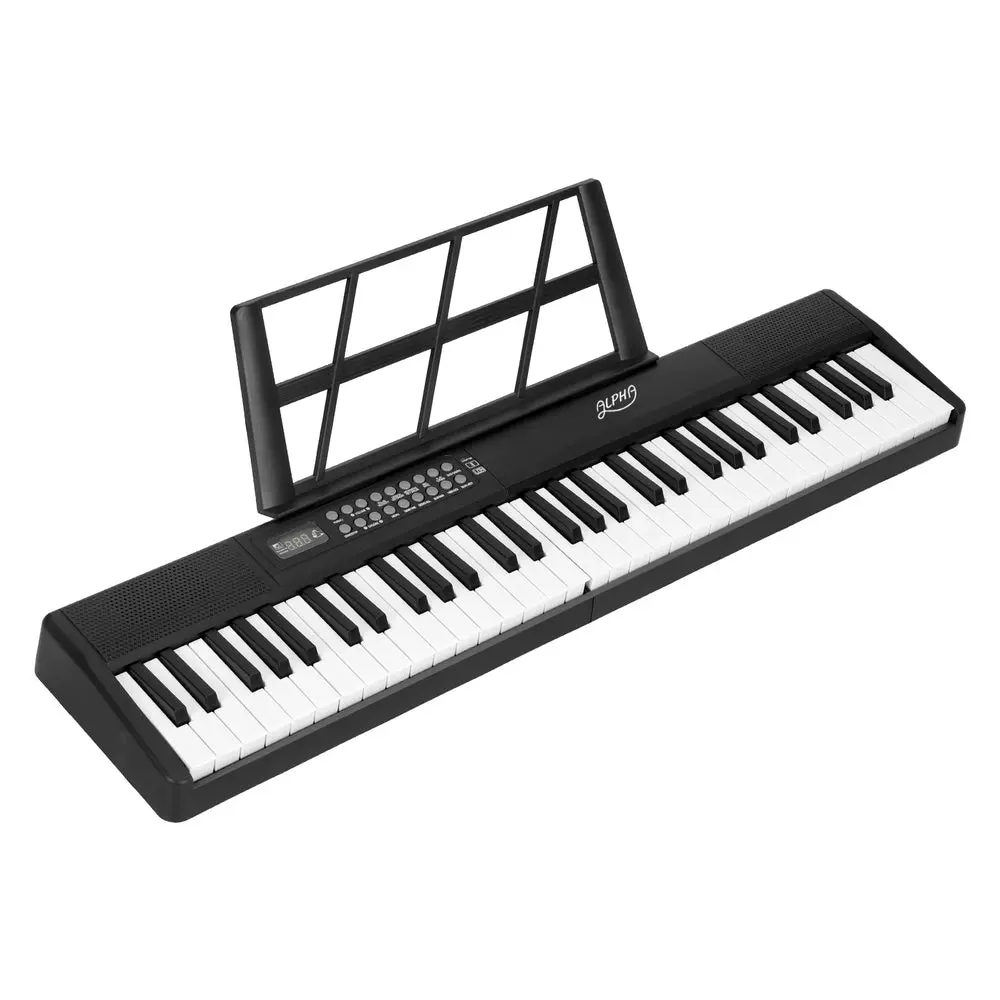 Alpha 61 Keys Foldable Electronic Piano Keyboard Digital Electric With Carry Bag 1