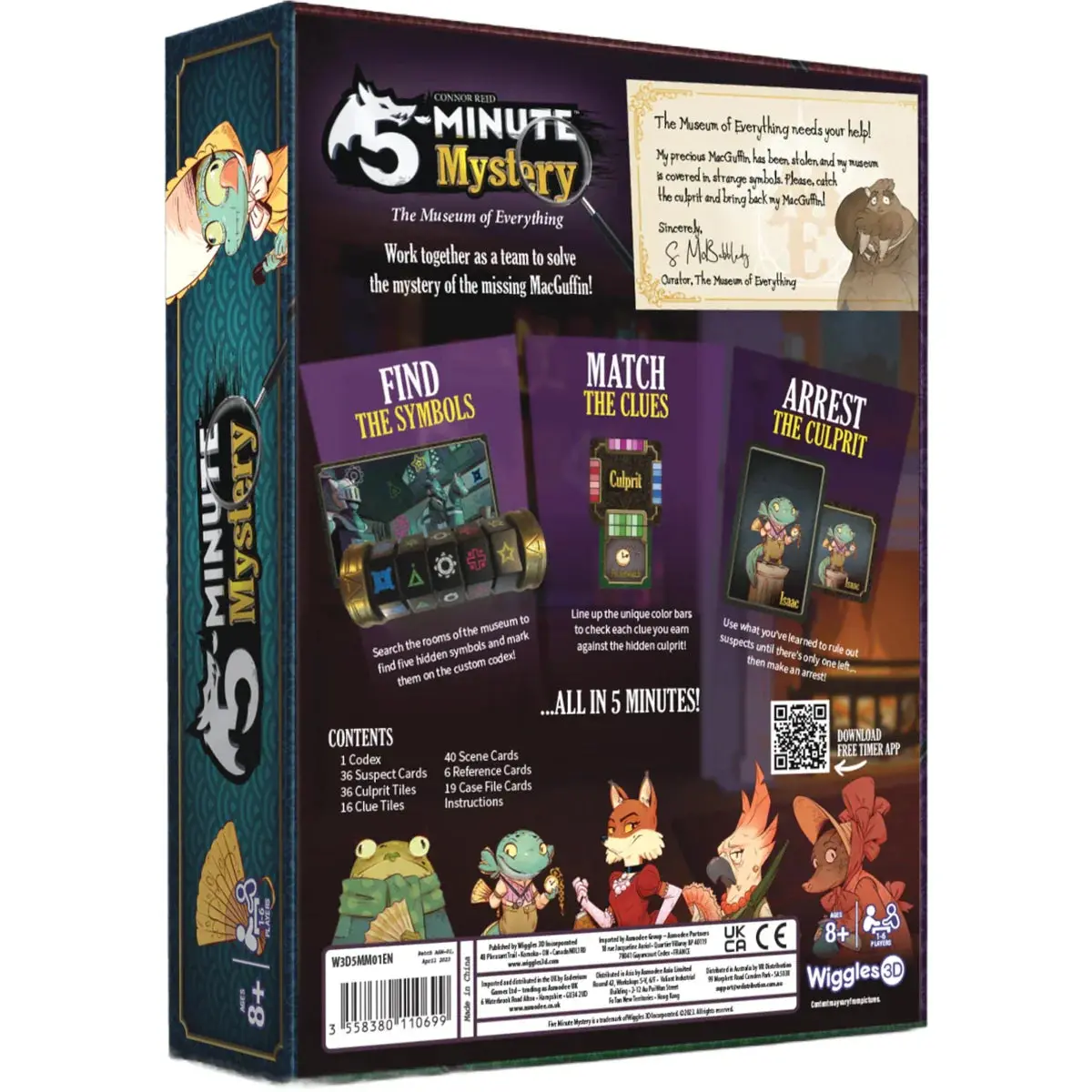 Connor Reid 5 Minute Mystery Tabletop Strategy Game 2