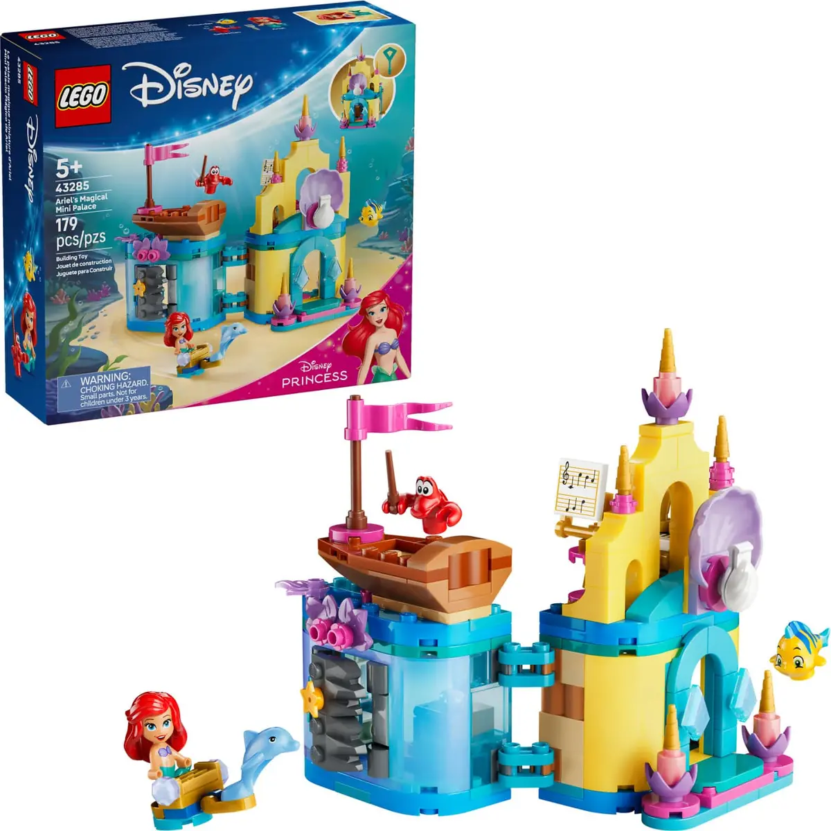 Lego 43285 Ariel's Magical Mini Palace - Disney 1