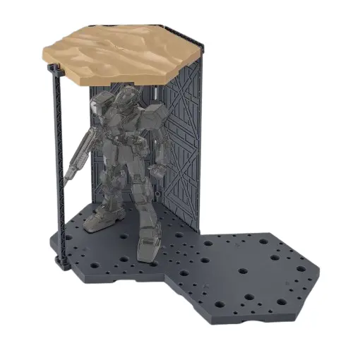 Bandai Customize Scene Base 30Mm Kit Display 1