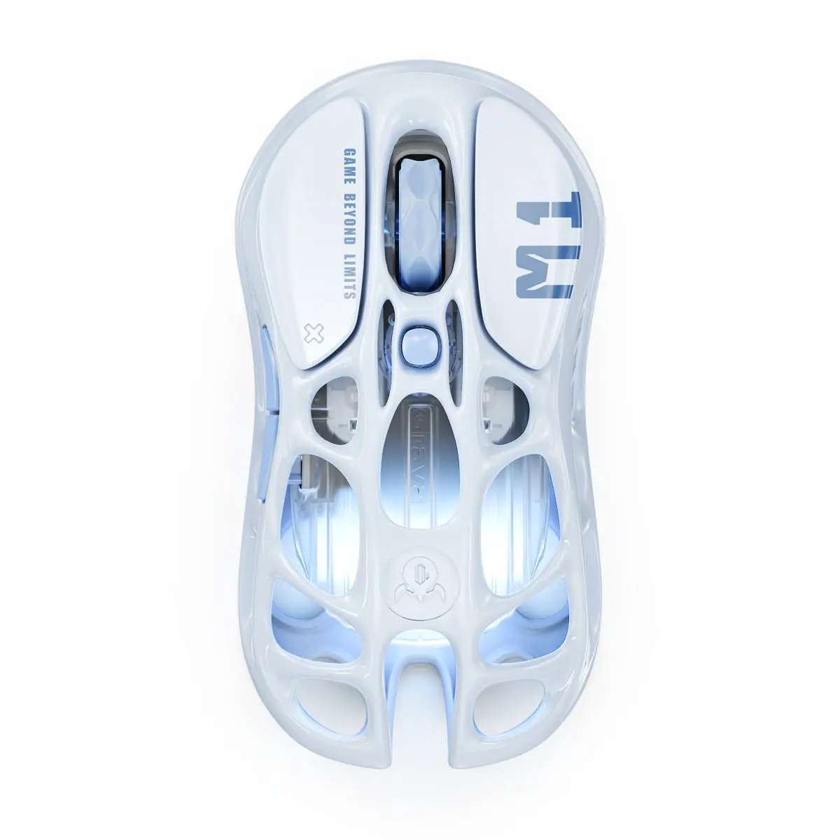 Gravastar Wireless Gaming Mouse Mercury M1 Pro (Ice Blue) 1