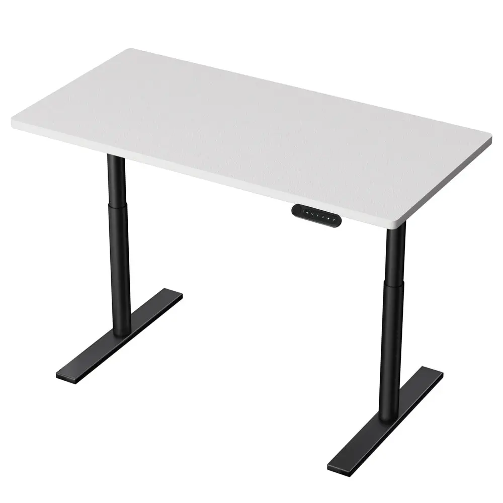 Artiss Standing Desk Motorised Electric Dual Motor White 120Cm 1