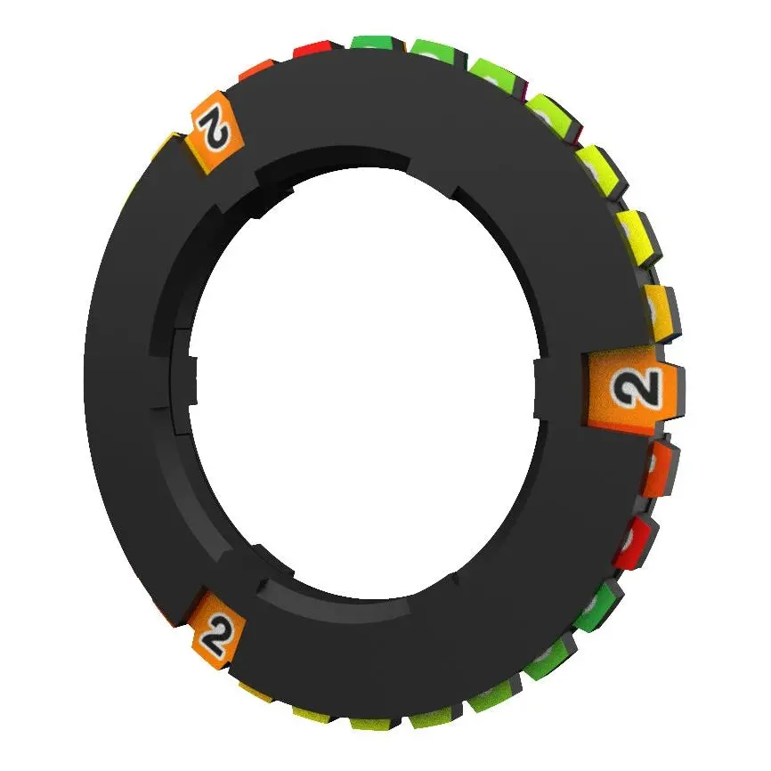 Ultra Pro: Up16399 Multi-Ring Rotating Condition And Health Tracker Rings 1