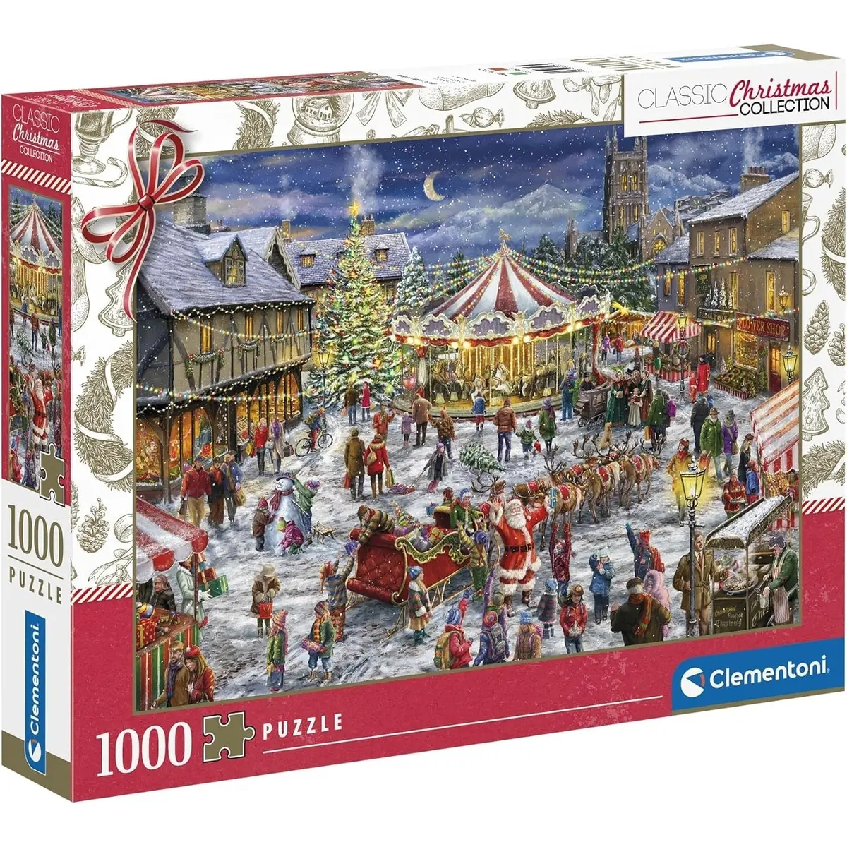 Clementoni Puzzle Christmas Fair 1,000-Pieces 1