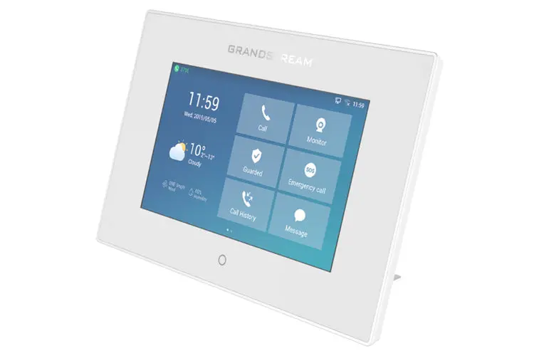 Grandstream Gsc3570 Integrated Sip Intercom On Wall Poe Touch Screen 1