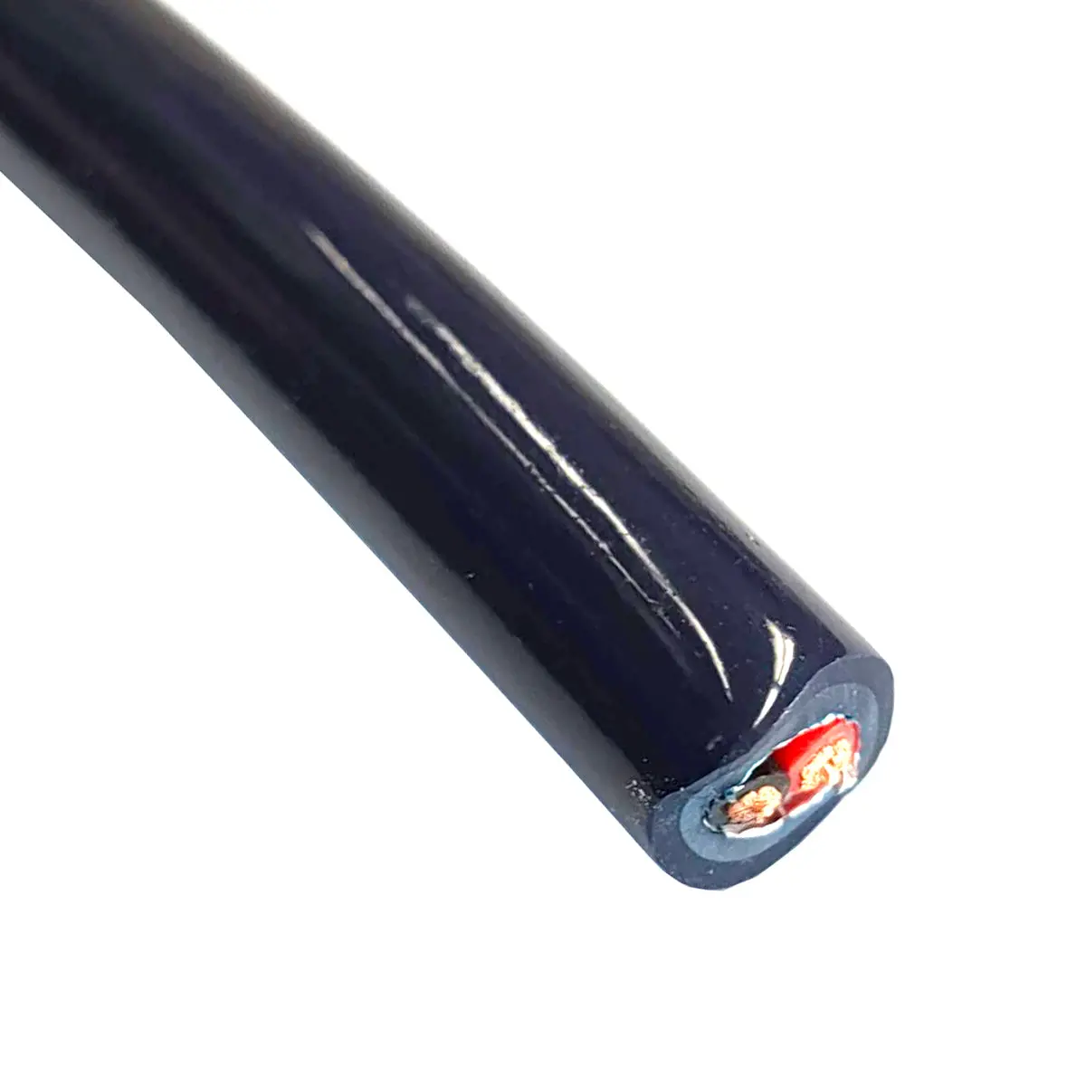 Encore Screens 14 Awg 2-Core Ofc Speaker Cable Per Metre - 10Mm Black Pvc 1