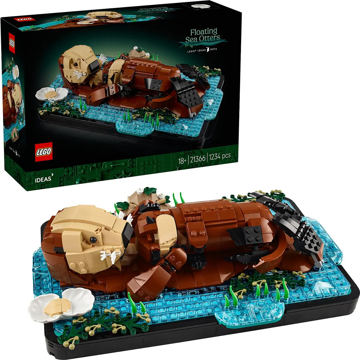 Lego 21366 Floating Sea Otters - Ideas 1
