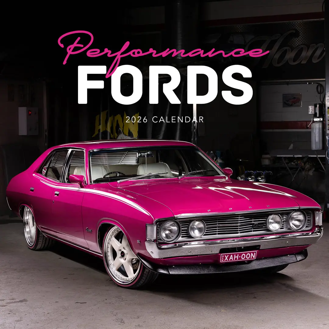 Paper Pocket Performance Fords 2026 Calendar 1