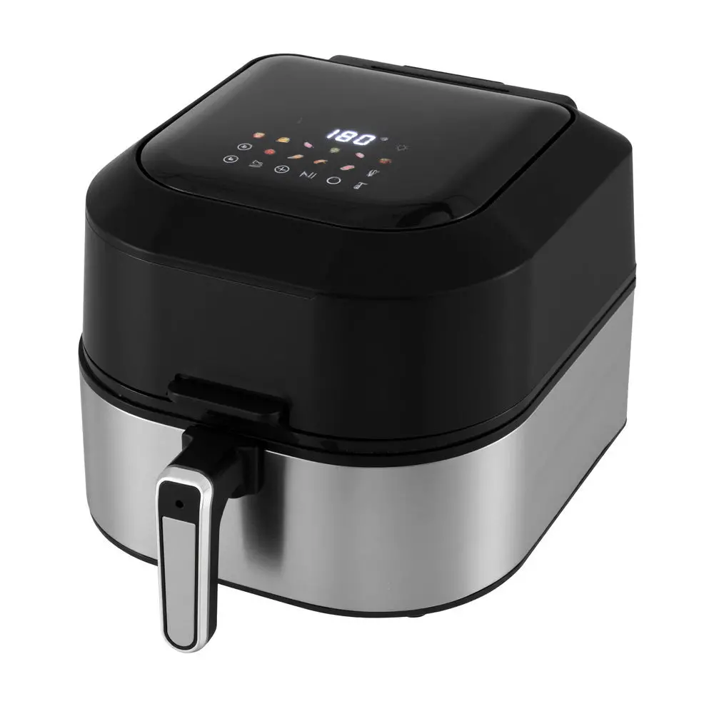 Devanti 5.5L Air Fryer & Grill Lcd Fryers 1500W 1