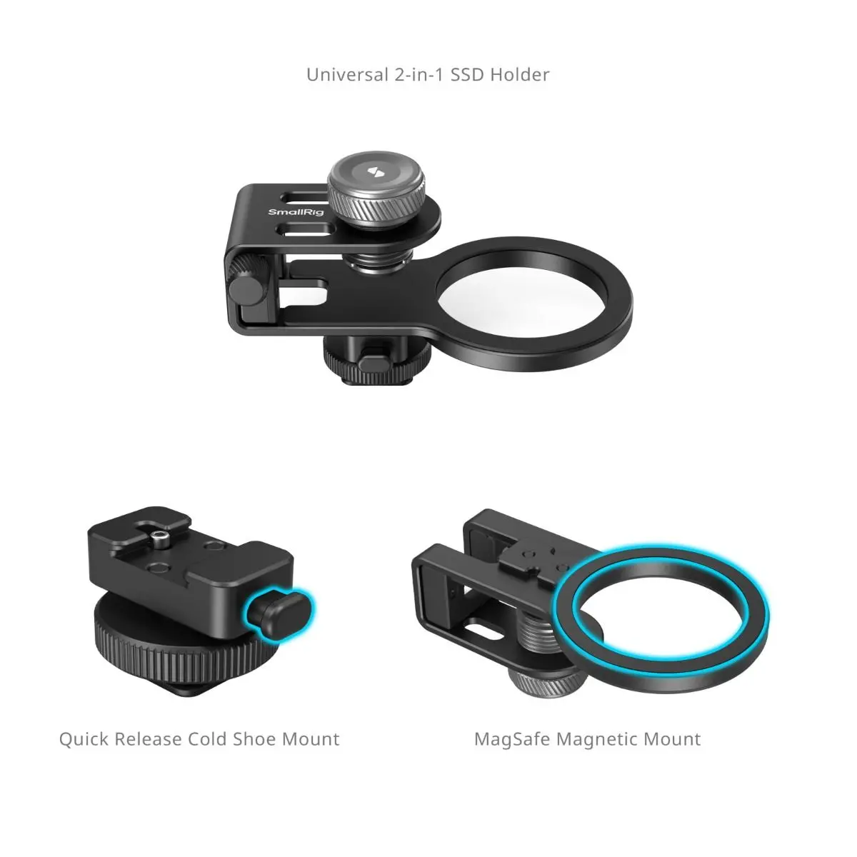 Smallrig Magsafe / Cold Shoe Universal 2-In-1 Ssd Holder 4779 2