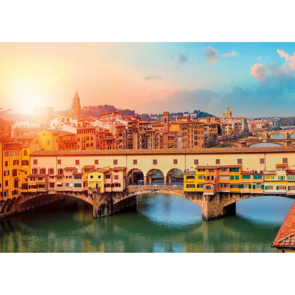 Clementoni 1000-Pieces Florence Ponte Vecchio 1