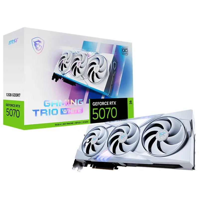 Msi Rtx 5070 12G Gaming Trio Oc White 1