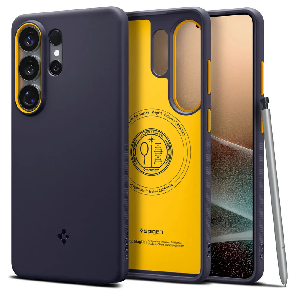 Spigen Galaxy S26 Ultra Nano Pop (Magfit) Case (Blueberry Navy) 1