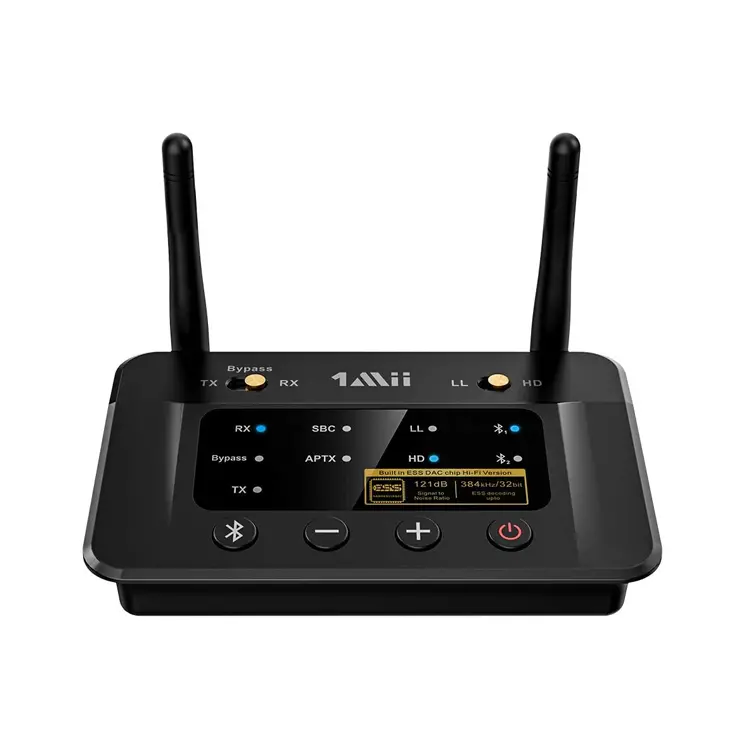 1Mii B03 Pro Bluetooth 5.0 Transmitter Receiver Ess Dac Aptx Optical 1