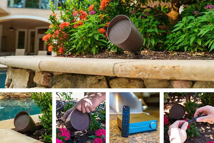 Wiim Outdoor Garden 4.1 Volt Ohm Speaker System 2