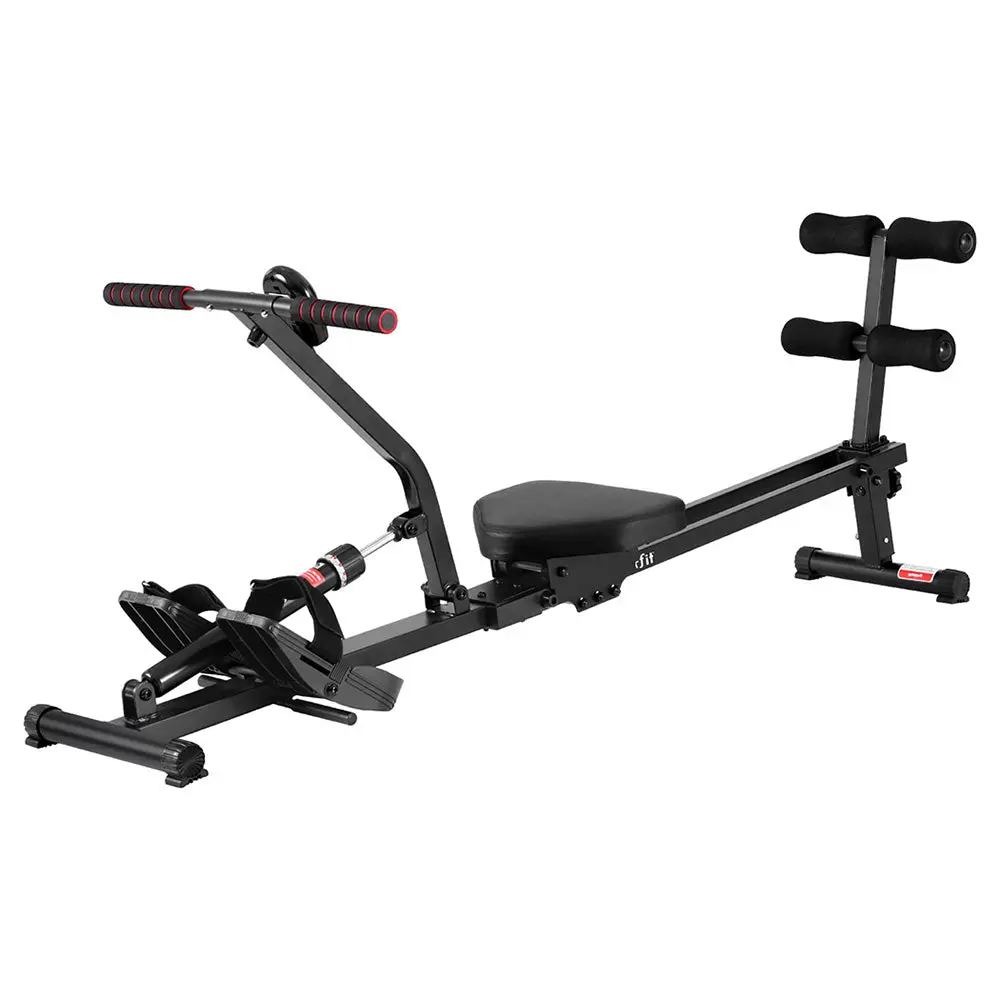 Everfit Hydraulic Rowing Machine Rower 12 Levels Resistance Exercise Fitness Gym Cardio 1