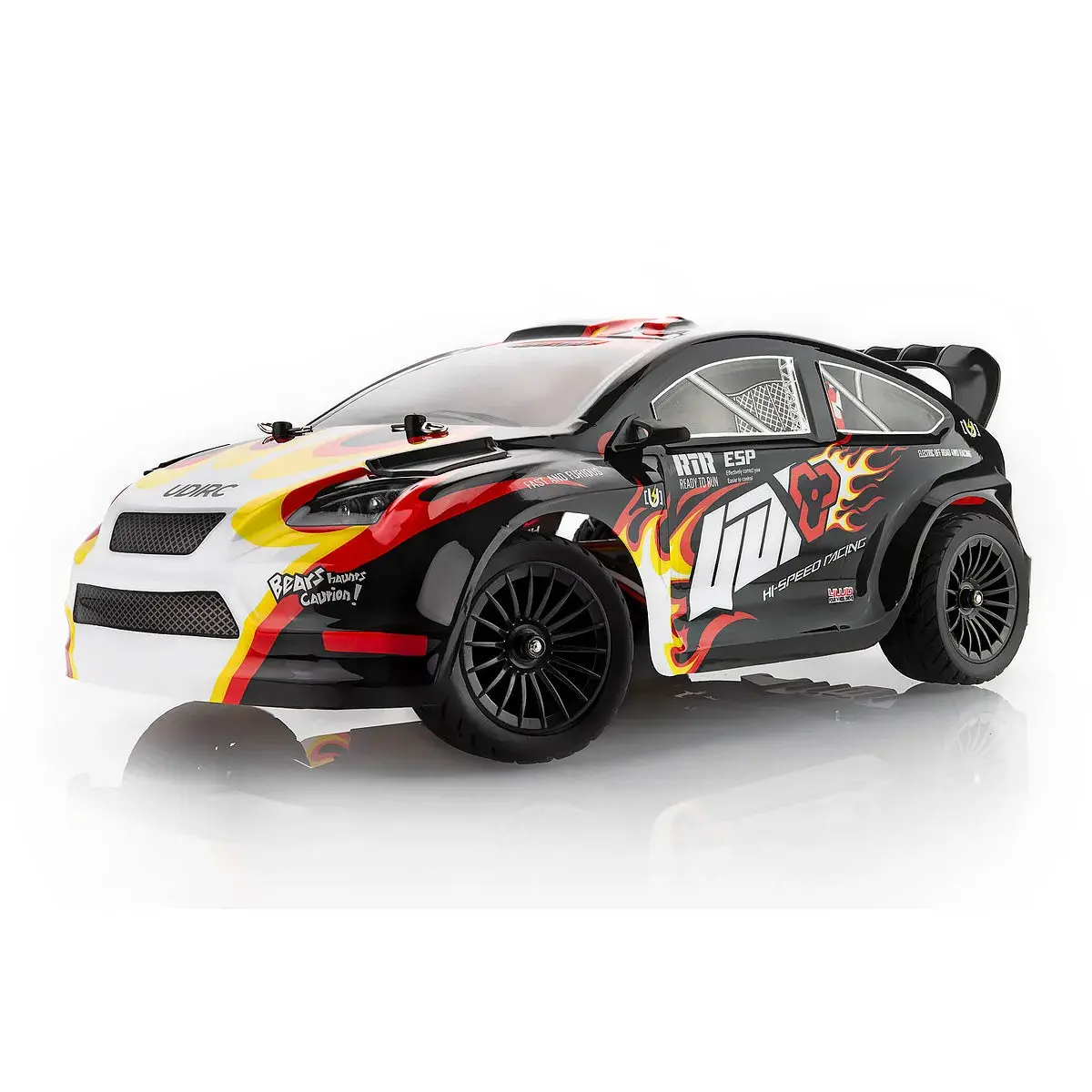 Udi Rally Rc Drift Car Electric Brushless 4Wd 1/16 Scale Rtr (Black) 1