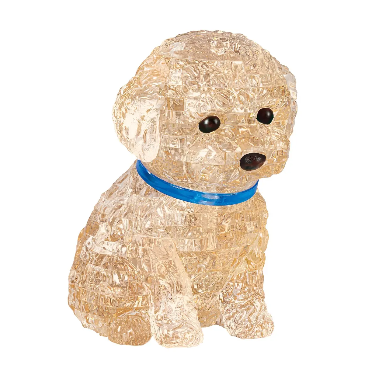 Bepuzzled 3D Toy Poodle Apricot Crystal Puzzle 1