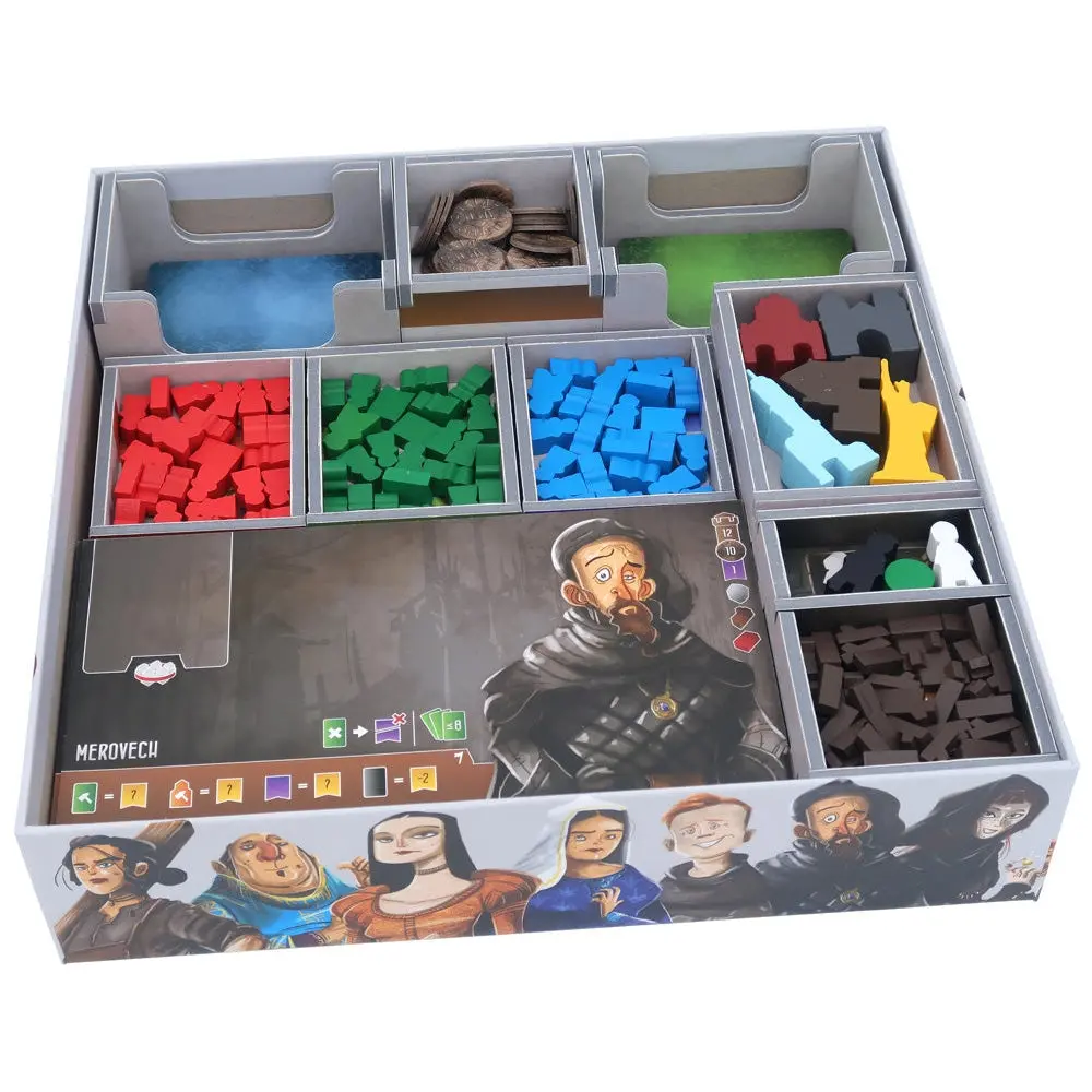 Folded Space Game Inserts Architects Of The West Kingdom Collector's Box 1