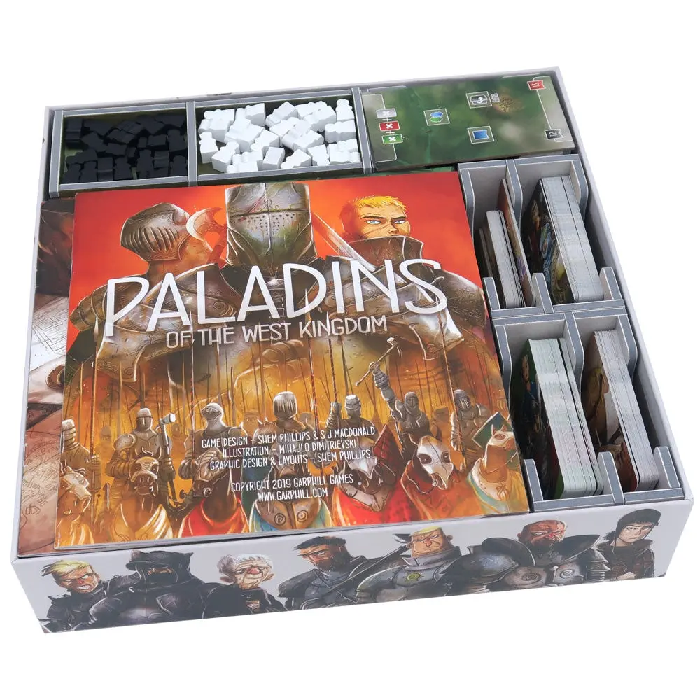 Folded Space Game Inserts Paladins Of The West Kingdom Collector's Box 1