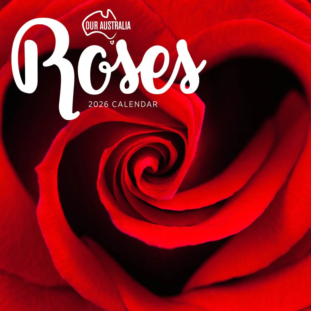 Paper Pocket Our Australia Roses 2026 Calendar 1