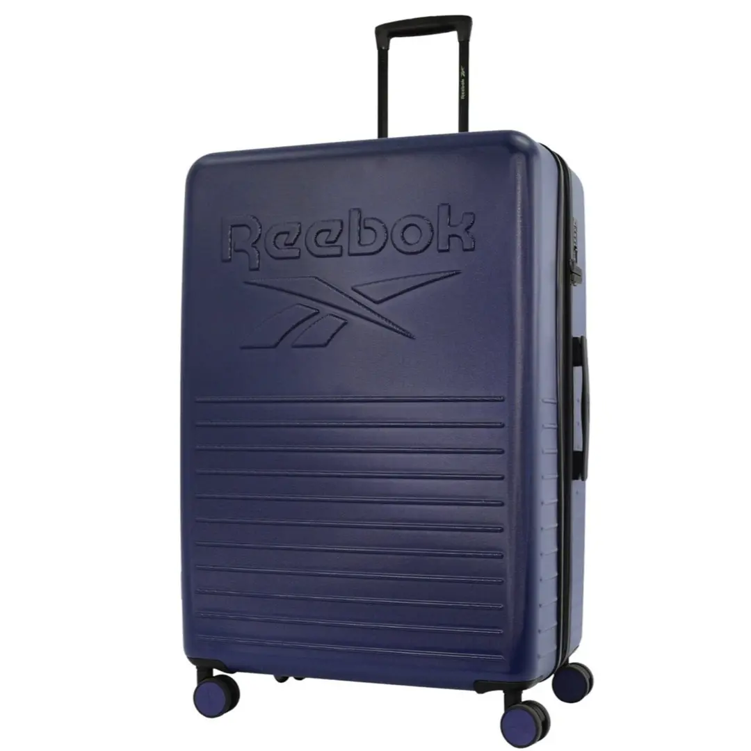 Reebok Adventure Medium 100L Hard Shell Case Travel Luggage (Navy) 1