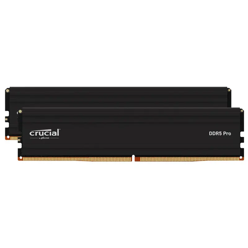 Crucial Pro 64Gb (2X32gb) Cp2k32g56c46u5 5600Mhz Cl46 Udimm Ddr5 Ram 1
