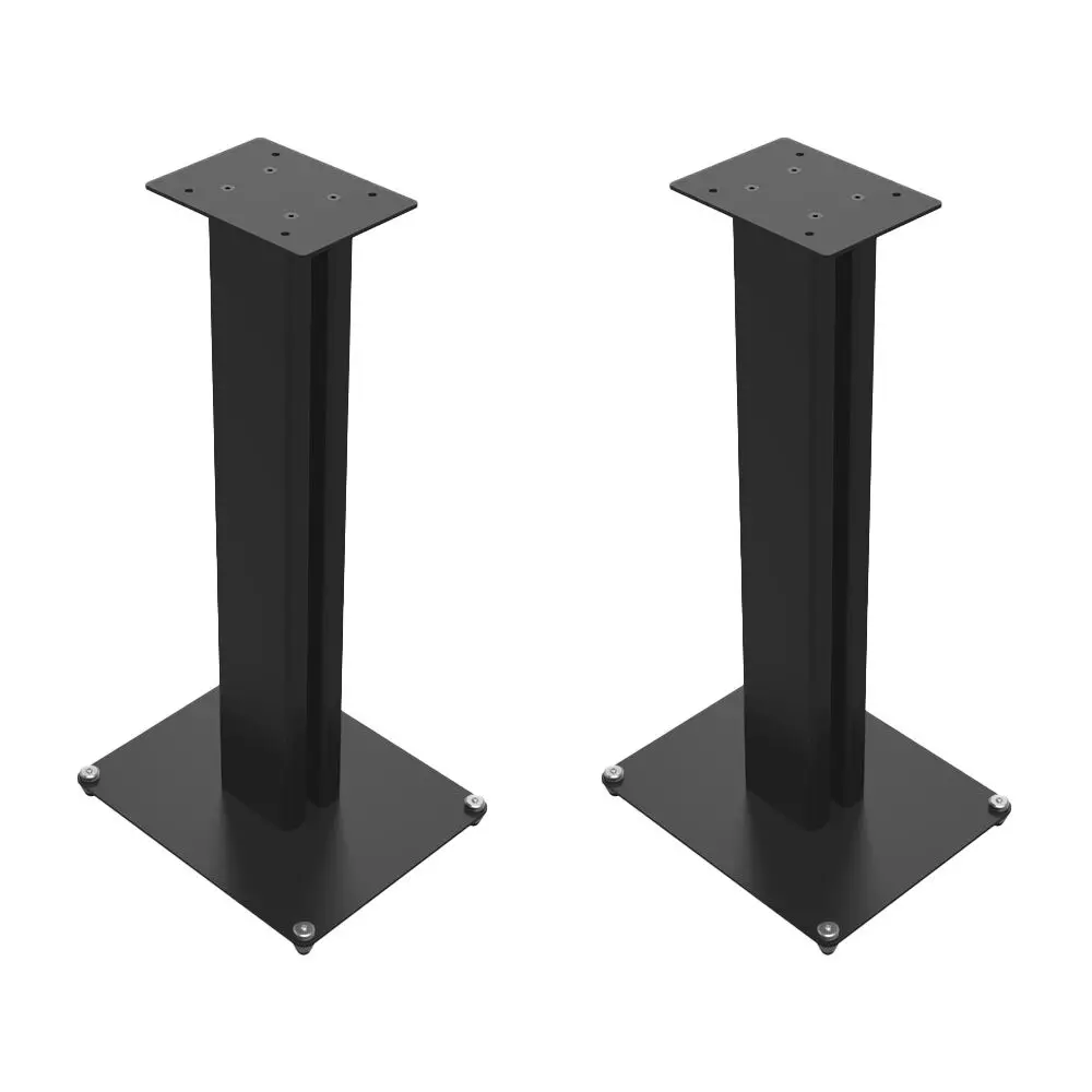 Klipsch Adjustable Bookshelf Universal Speaker Stands 28 Inches (2X) Black 1