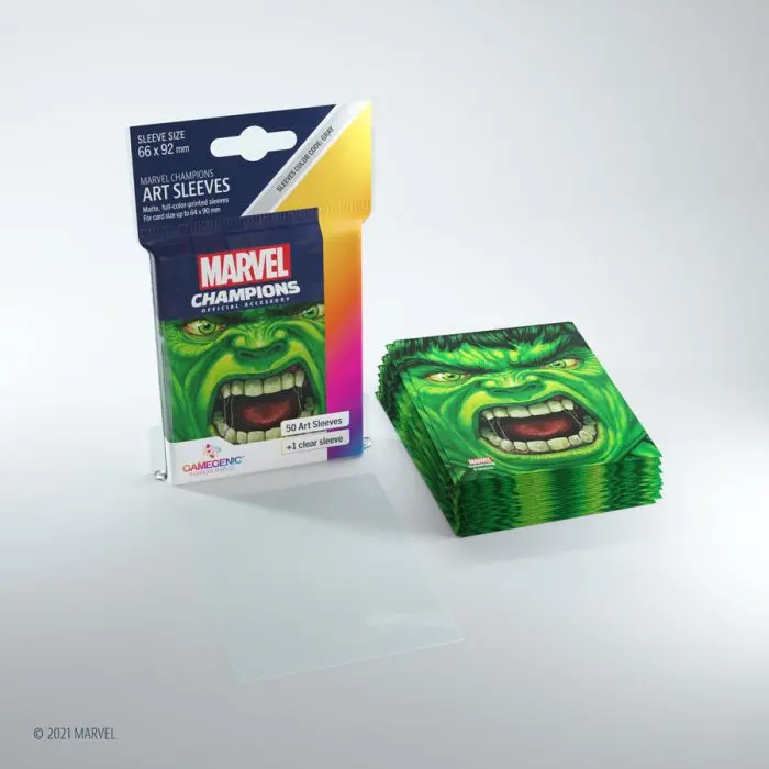 Gamegenic Marvel Champions Sleeves Hulk 2
