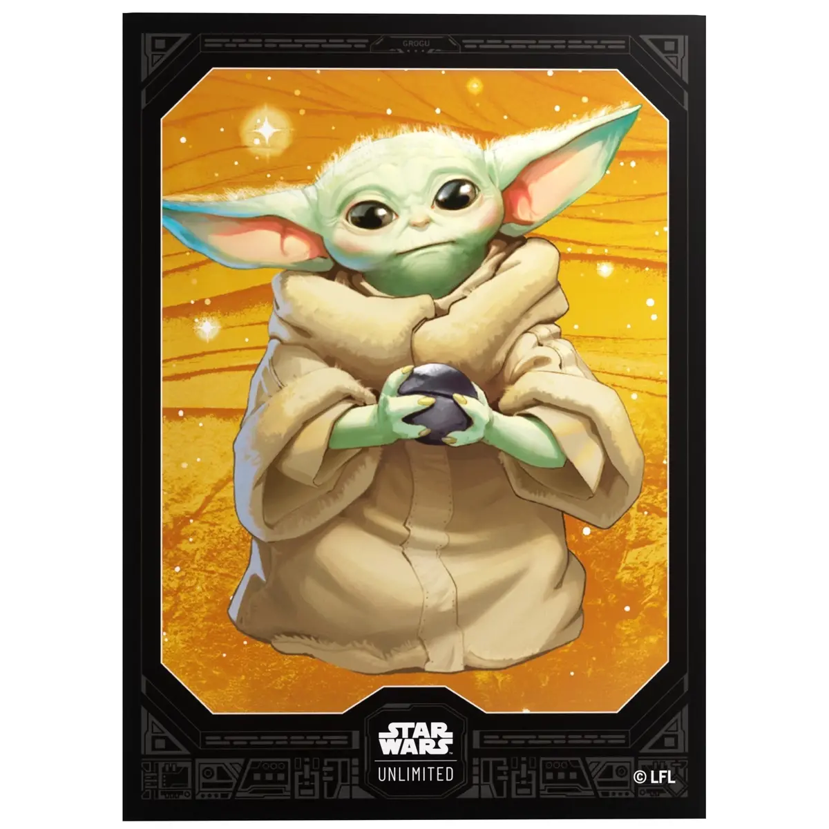 Gamegenic Star Wars Unlimited Premium Art Sleeves - Grogu 2