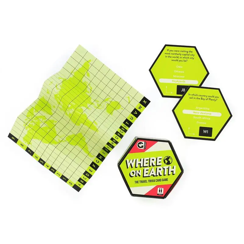 Ginger Fox Hex Games - Where On Earth? Game 2