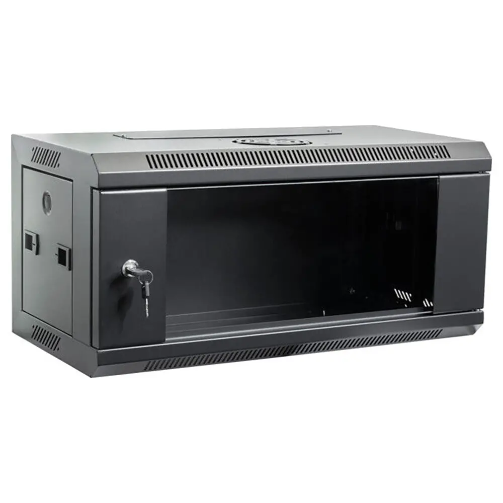 Pro2 4Ru Wall Mount Cabinet Assembled Server Rack W/ Glass Door 600X300mm 1