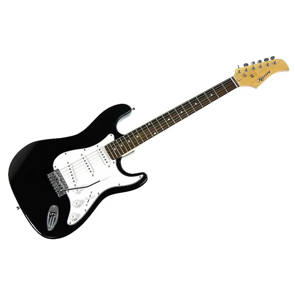 Karrera 39In Electric Guitar (Black) 1
